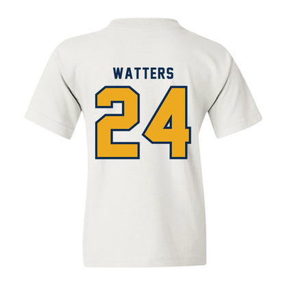 West Virginia - NCAA Baseball : Jacob Watters - Omaneers Youth T-Shirt-1