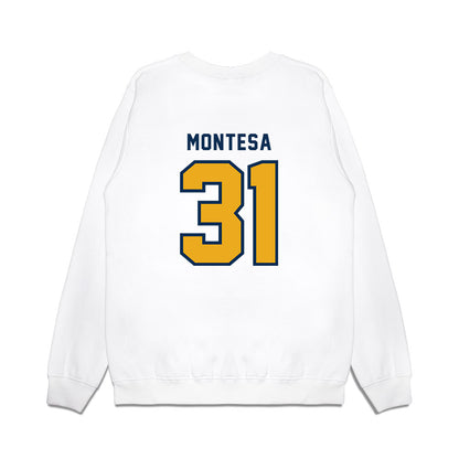 West Virginia - NCAA Baseball : Dawson Montesa - Omaneers Premium Crewneck Sweatshirt-1