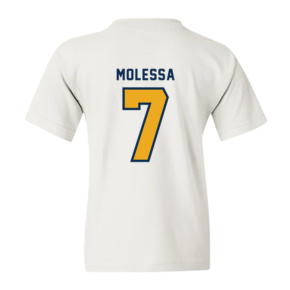 West Virginia - NCAA Baseball : Maxwell Molessa - Omaneers Youth T-Shirt-1