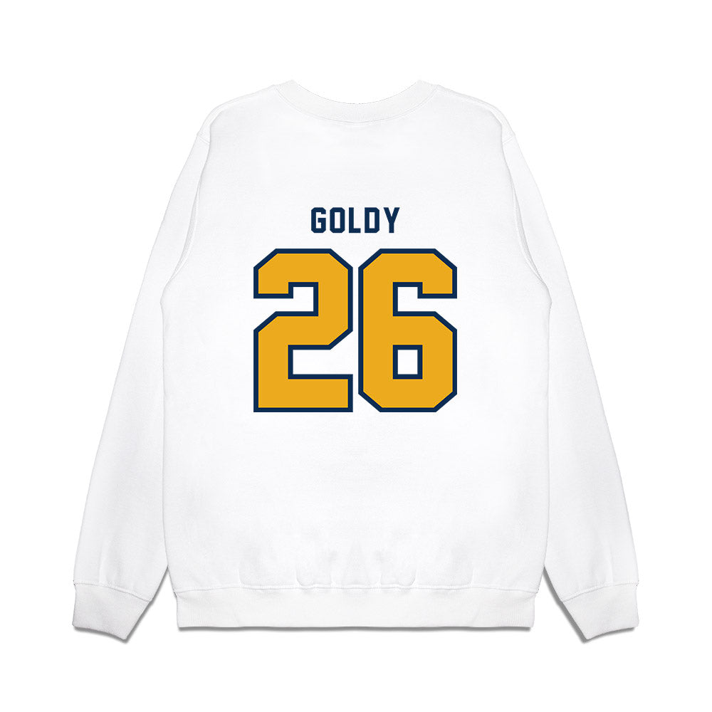 West Virginia - NCAA Baseball : Sean Goldy - Omaneers Premium Crewneck Sweatshirt-1