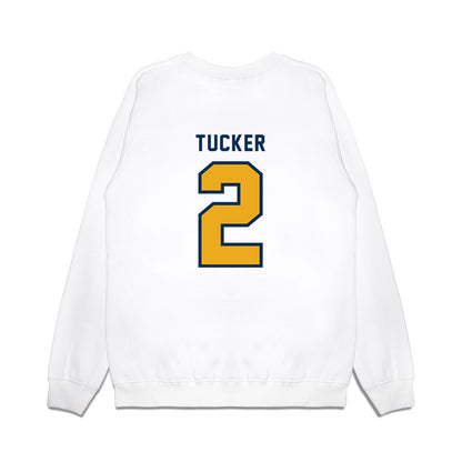 West Virginia - NCAA Baseball : Tevin Tucker - Omaneers Premium Crewneck Sweatshirt-1