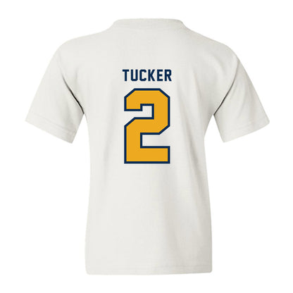 West Virginia - NCAA Baseball : Tevin Tucker - Omaneers Youth T-Shirt-1