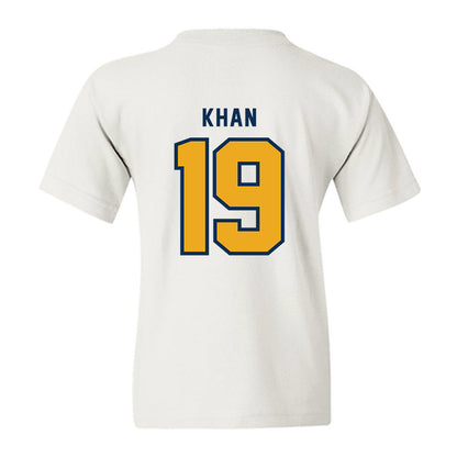 West Virginia - NCAA Baseball : Alex Khan - Omaneers Youth T-Shirt-1