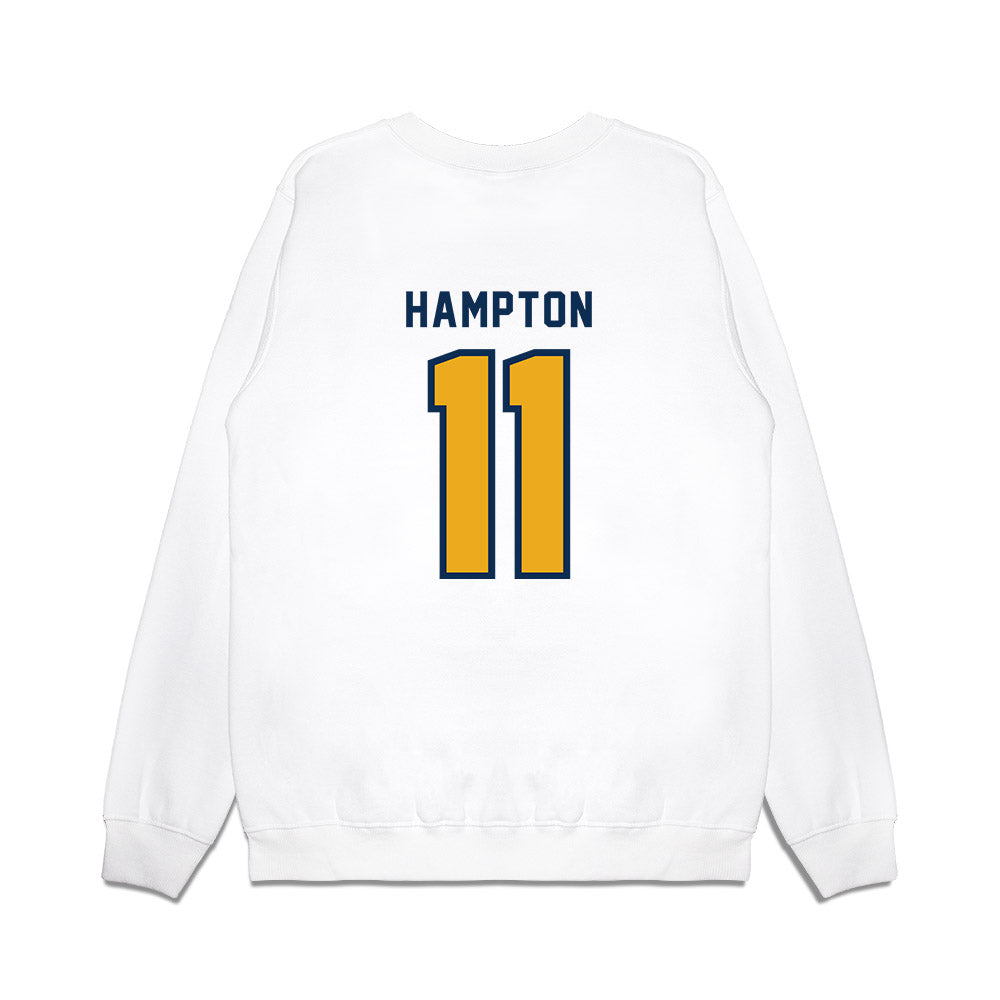 West Virginia - NCAA Baseball : Ben Hampton - Omaneers Premium Crewneck Sweatshirt-1