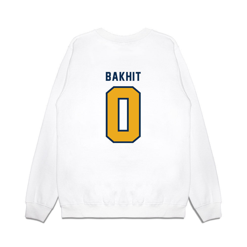 West Virginia - NCAA Baseball : Jaden Bakhit - Omaneers Premium Crewneck Sweatshirt-1