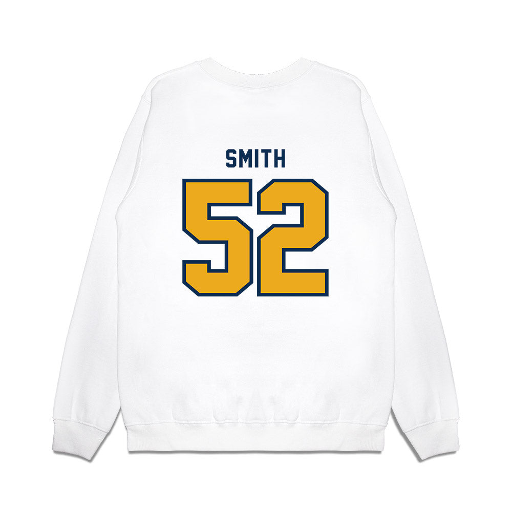 West Virginia - NCAA Baseball : Weston Smith - Omaneers Premium Crewneck Sweatshirt-1