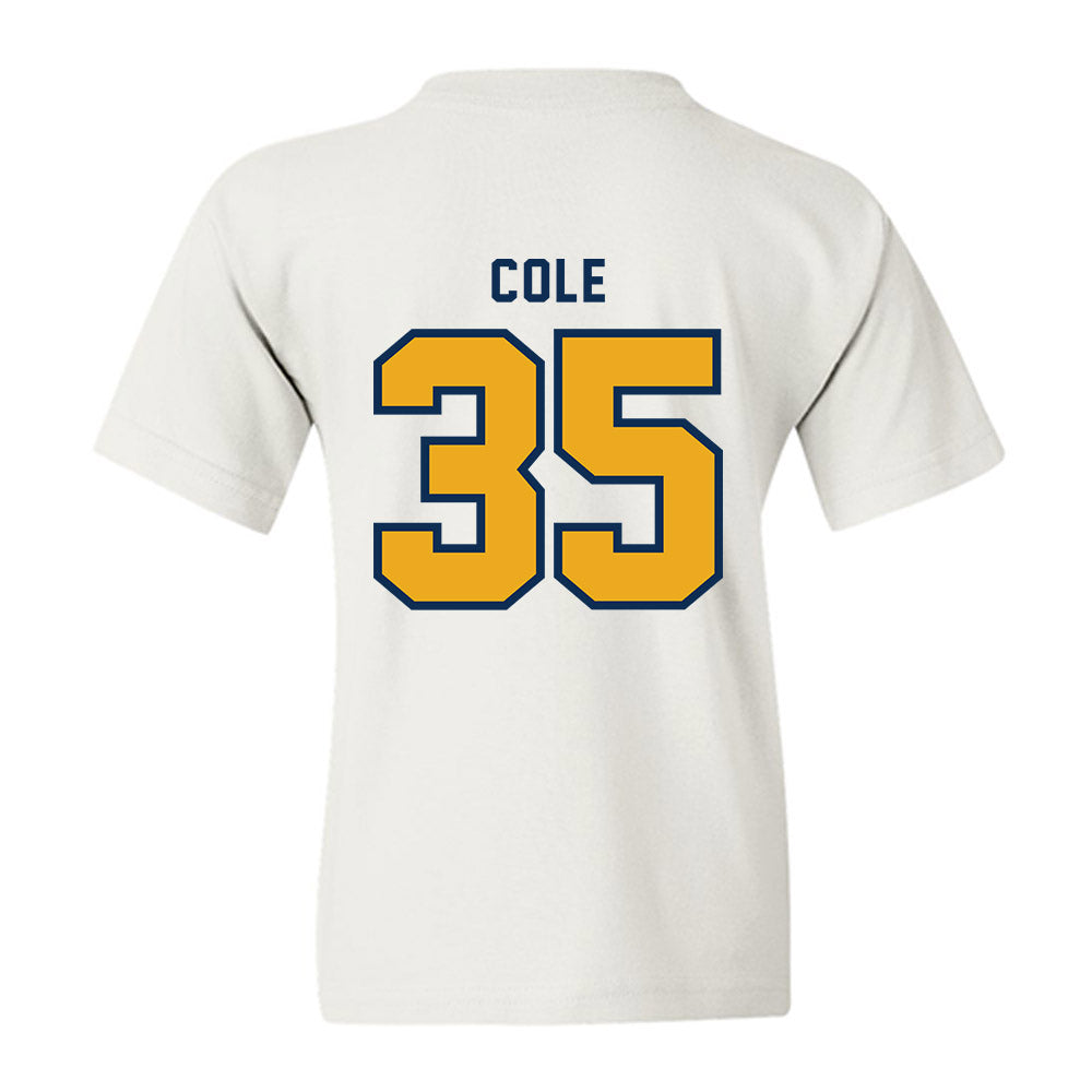West Virginia - NCAA Baseball : Chansen Cole - Omaneers Youth T-Shirt-1