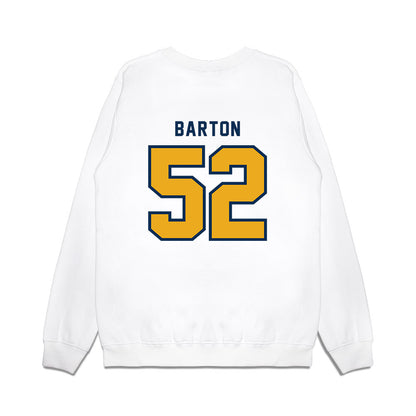 West Virginia - NCAA Baseball : Slade Barton - Omaneers Premium Crewneck Sweatshirt-1
