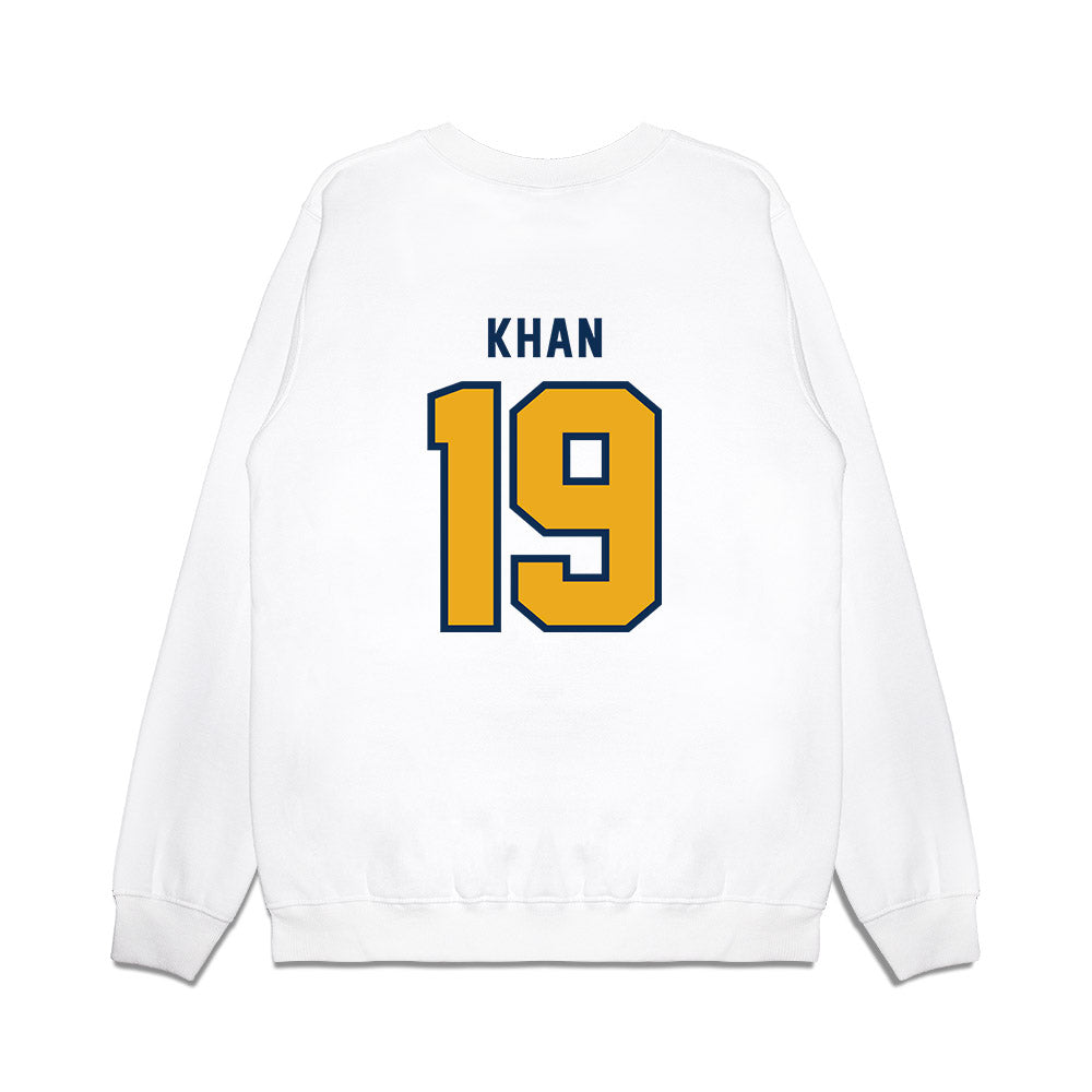 West Virginia - NCAA Baseball : Alex Khan - Omaneers Premium Crewneck Sweatshirt-1
