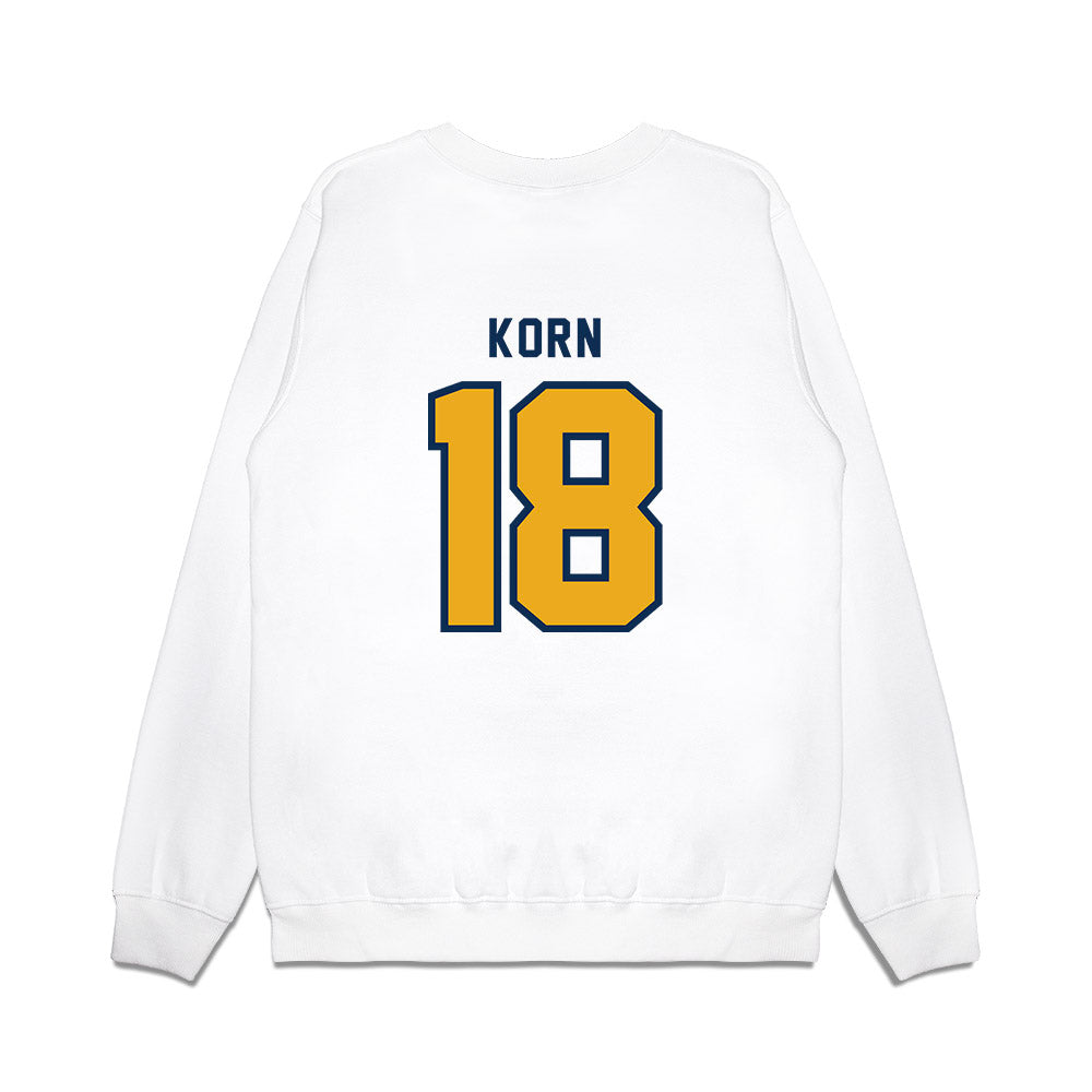 West Virginia - NCAA Baseball : Ian Korn - Omaneers Premium Crewneck Sweatshirt-1
