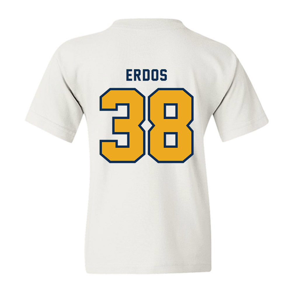 West Virginia - NCAA Baseball : Creed Erdos - Omaneers Youth T-Shirt-1