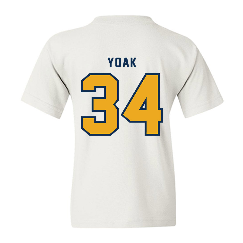West Virginia - NCAA Baseball : Bryant Yoak - Omaneers Youth T-Shirt-1