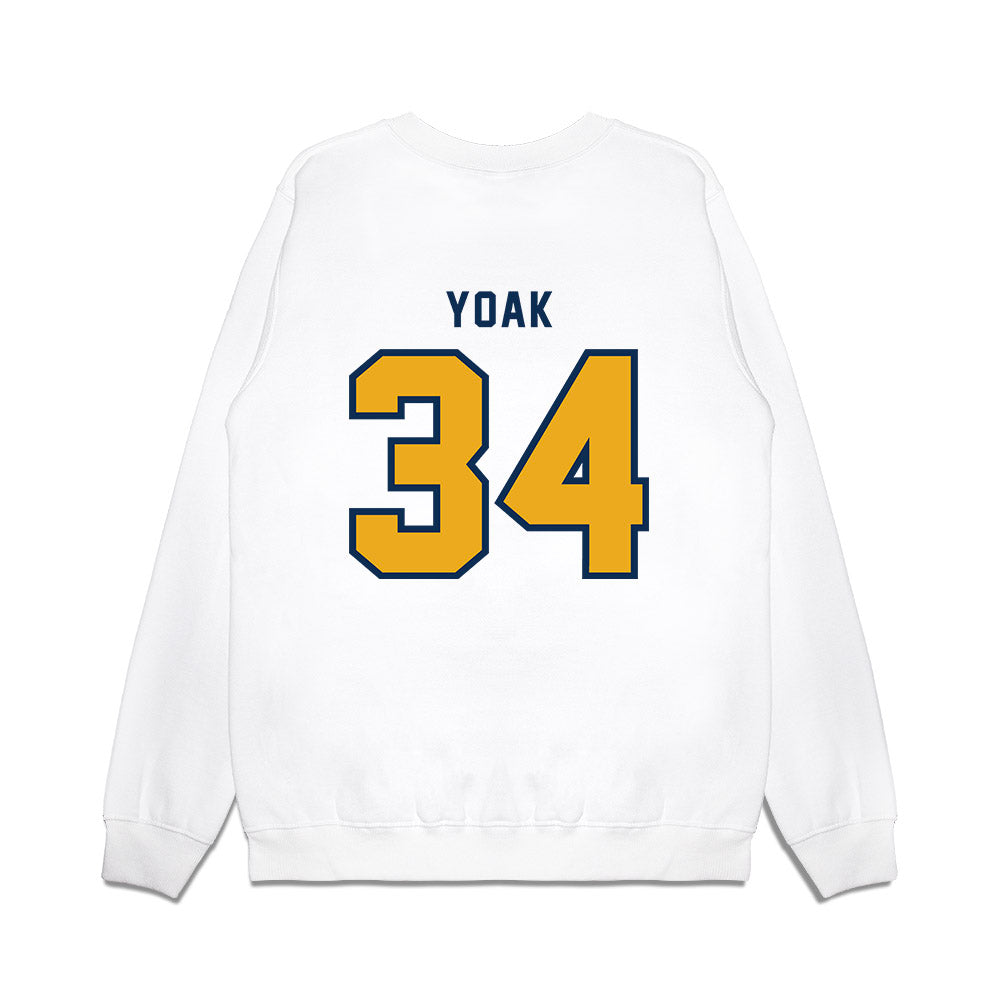 West Virginia - NCAA Baseball : Bryant Yoak - Omaneers Premium Crewneck Sweatshirt-1