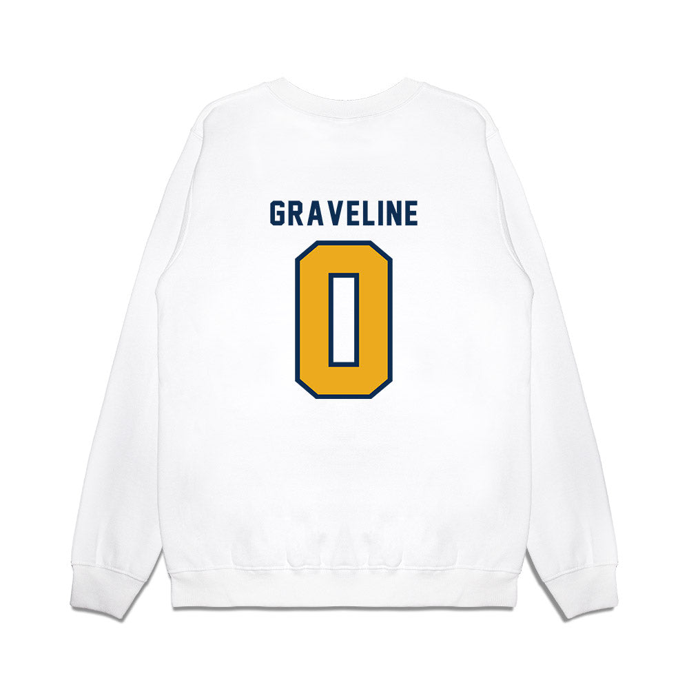 West Virginia - NCAA Baseball : Matthew Graveline - Omaneers Premium Crewneck Sweatshirt-1
