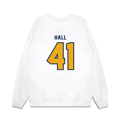 West Virginia - NCAA Baseball : Tyrus Hall - Omaneers Premium Crewneck Sweatshirt-1