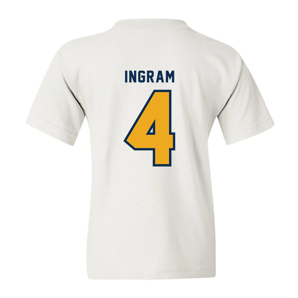 West Virginia - NCAA Baseball : Jackson Ingram - Omaneers Youth T-Shirt-1