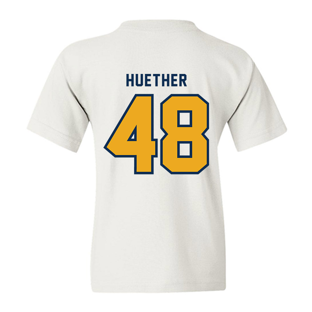 West Virginia - NCAA Baseball : JT Huether - Omaneers Youth T-Shirt-1