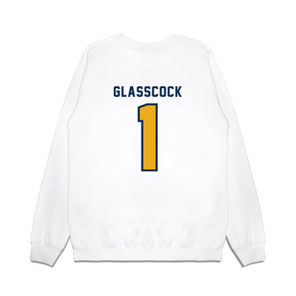 West Virginia - NCAA Baseball : JJ Glasscock - Omaneers Premium Crewneck Sweatshirt-1