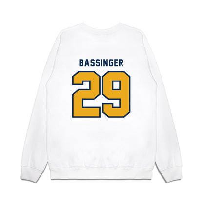 West Virginia - NCAA Baseball : Reese Bassinger - Omaneers Premium Crewneck Sweatshirt-1