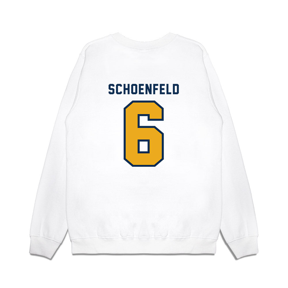 West Virginia - NCAA Baseball : Paul Schoenfeld - Omaneers Premium Crewneck Sweatshirt-1
