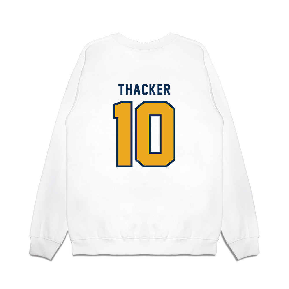 West Virginia - NCAA Baseball : Bryson Thacker - Omaneers Premium Crewneck Sweatshirt-1