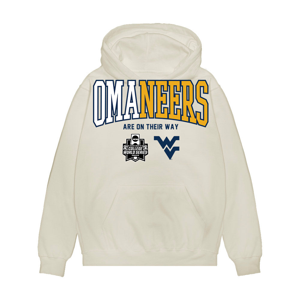 West Virginia - NCAA Baseball : Ben McDougal - Omaneers Premium Hooded Sweatshirt-0