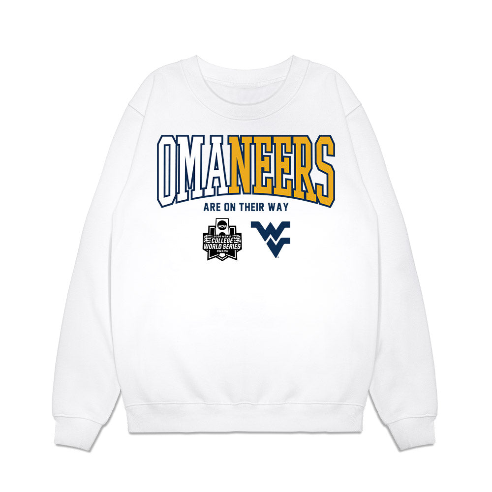 West Virginia - NCAA Baseball : Chansen Cole - Omaneers Premium Crewneck Sweatshirt-0