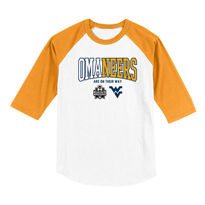 West Virginia - NCAA Baseball : Korey Alston - Raglan Shirt-0