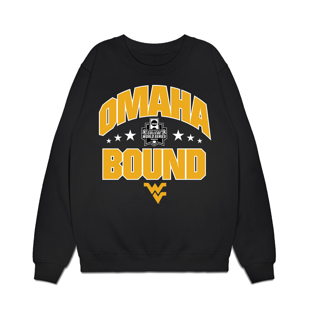 West Virginia - NCAA Baseball : Omaha Bound Roster List Premium Crewneck Sweatshirt-0