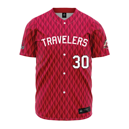Arkansas Travs - MILB Baseball : Jimmy Kingsbury - Jersey-0