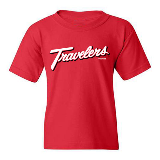 Arkansas Travs - MILB Baseball : Michael Morales - Youth T-Shirt-0