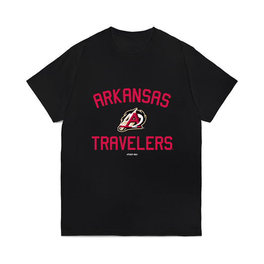 Arkansas Travs - MILB Baseball : Jason Ruffcorn - Comfort Colors T-Shirt-0