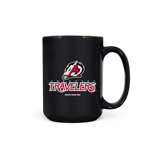 Arkansas Travs - MILB Baseball : Austin St. Laurent - Coffee Mug-0