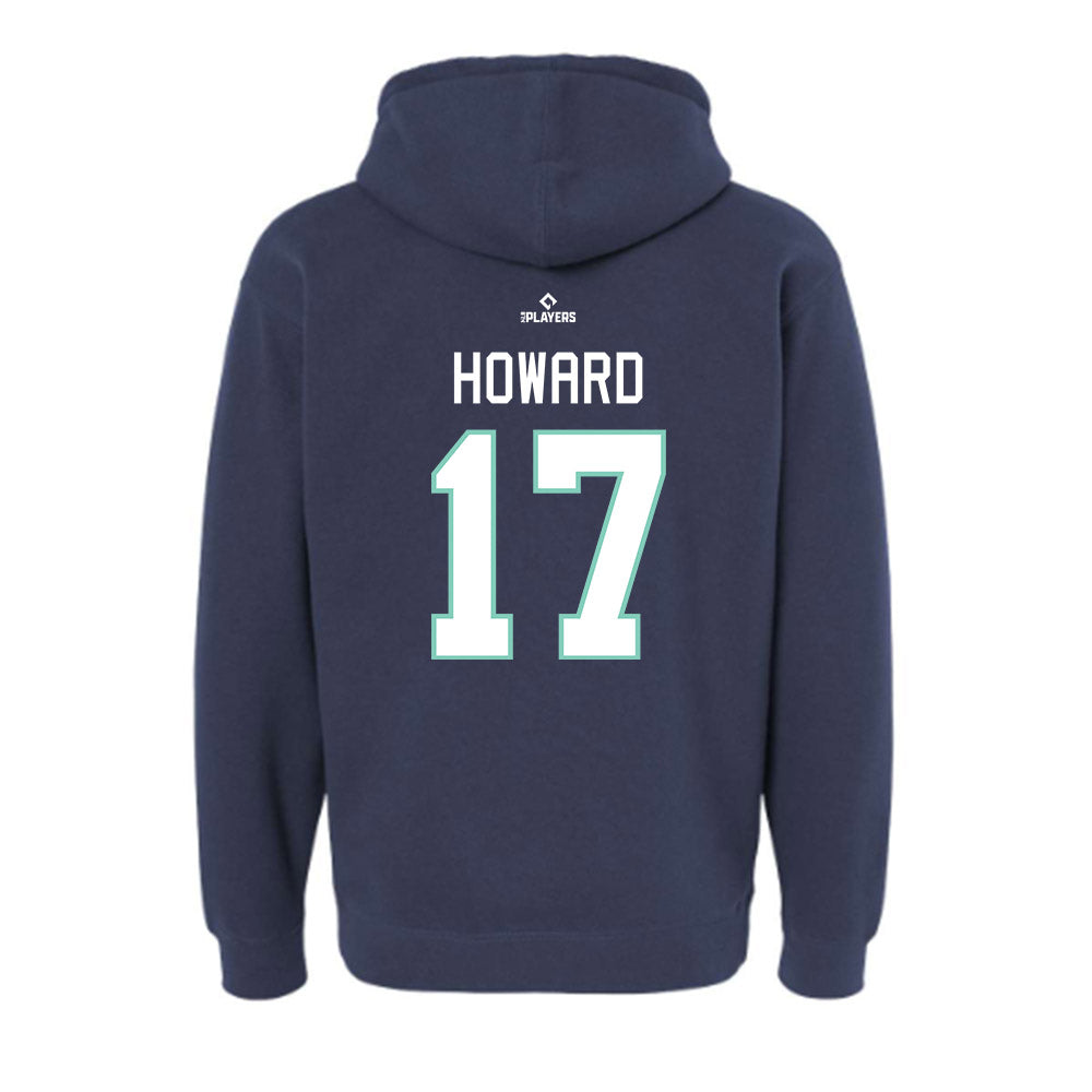 Asheville Tourists - MILB Baseball : Dylan Howard - Hooded Pullover Sweatshirt-1