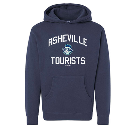 Asheville Tourists - MILB Baseball : Juan Bello - Hooded Pullover Sweatshirt-0