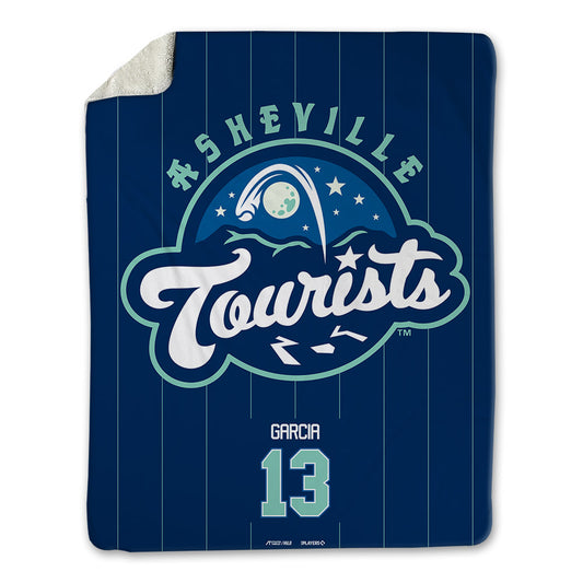 Asheville Tourists - MILB Baseball : John Garcia - Blanket-0