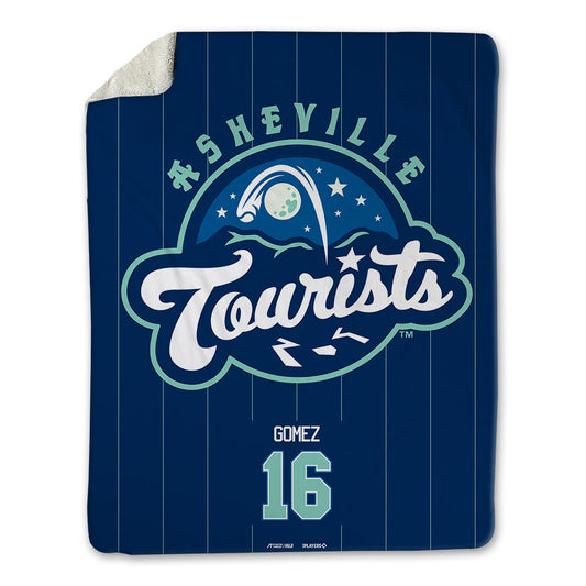 Asheville Tourists - MILB Baseball : Kenni Gomez - Blanket-0