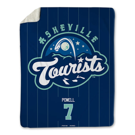 Asheville Tourists - MILB Baseball : Caden Powell - Blanket-0