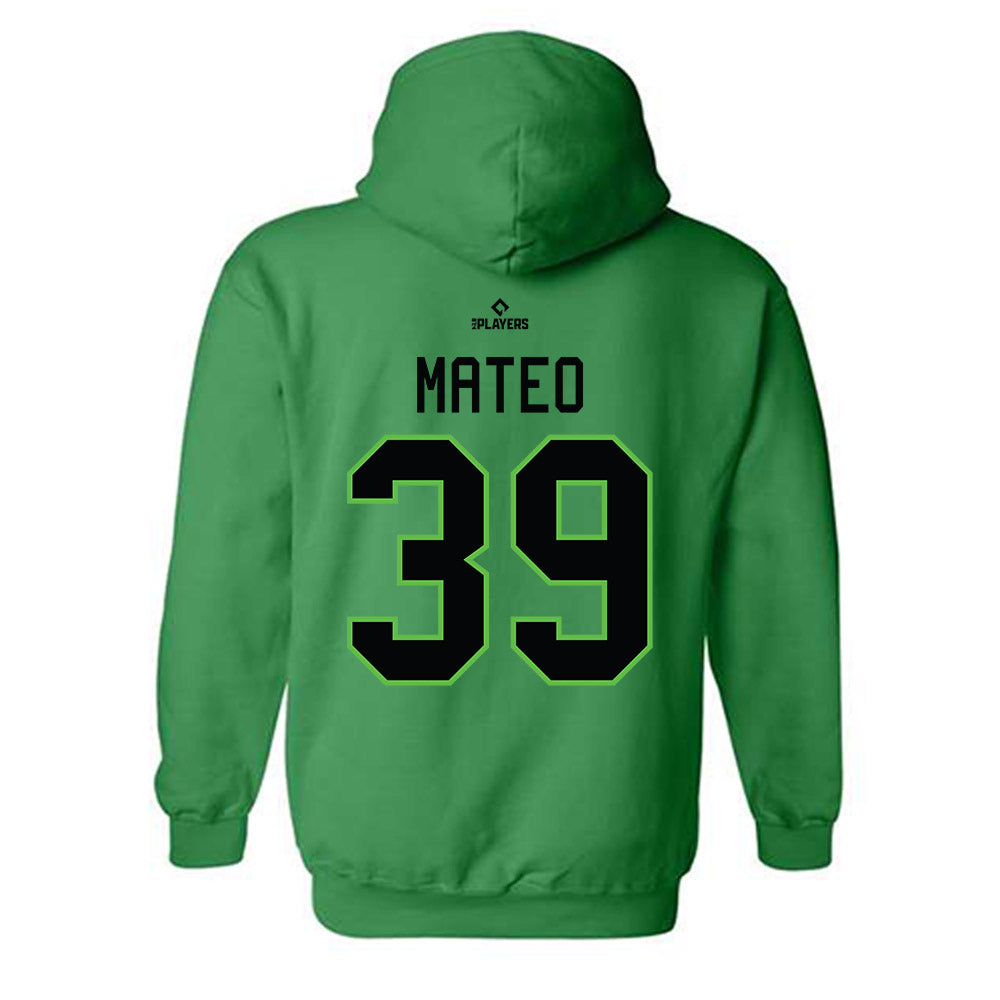 Augusta Jackets - MILB Baseball : Juan Mateo - Hooded Sweatshirt-1