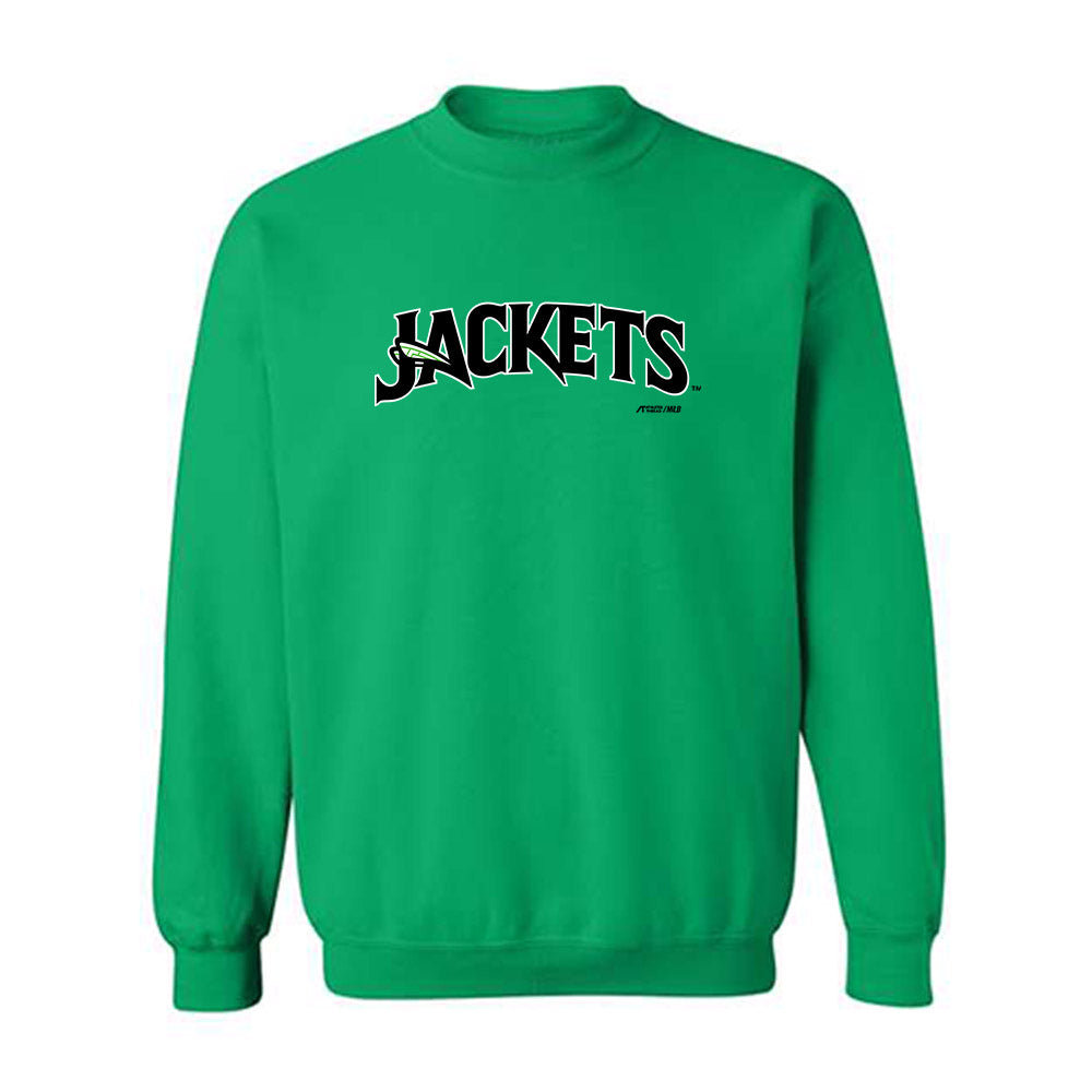 Augusta Jackets - MILB Baseball : Caleb Klein - Crewneck Sweatshirt-0