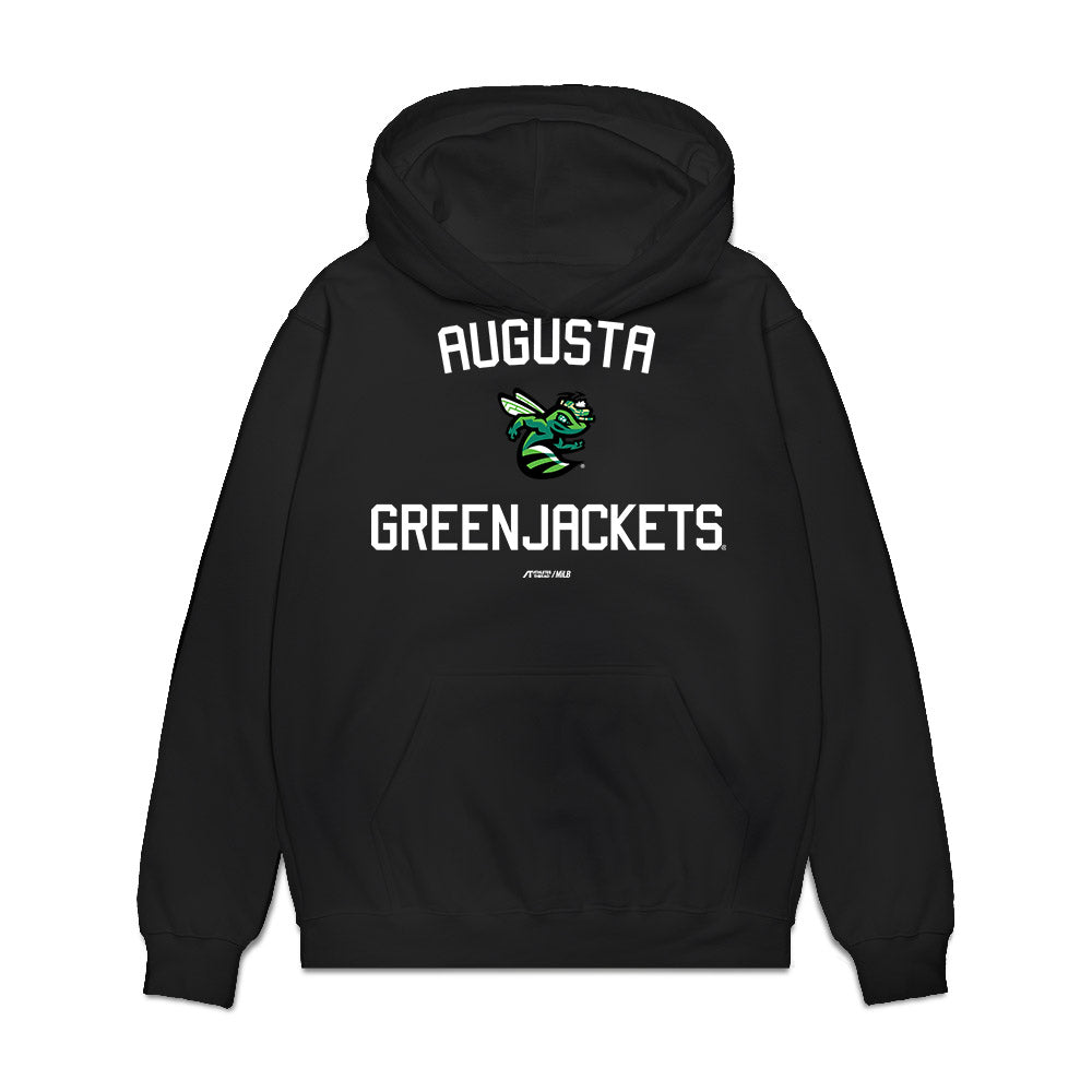 Augusta Jackets - MILB Baseball : Jaylen Paden - Premium Hooded Sweatshirt-0