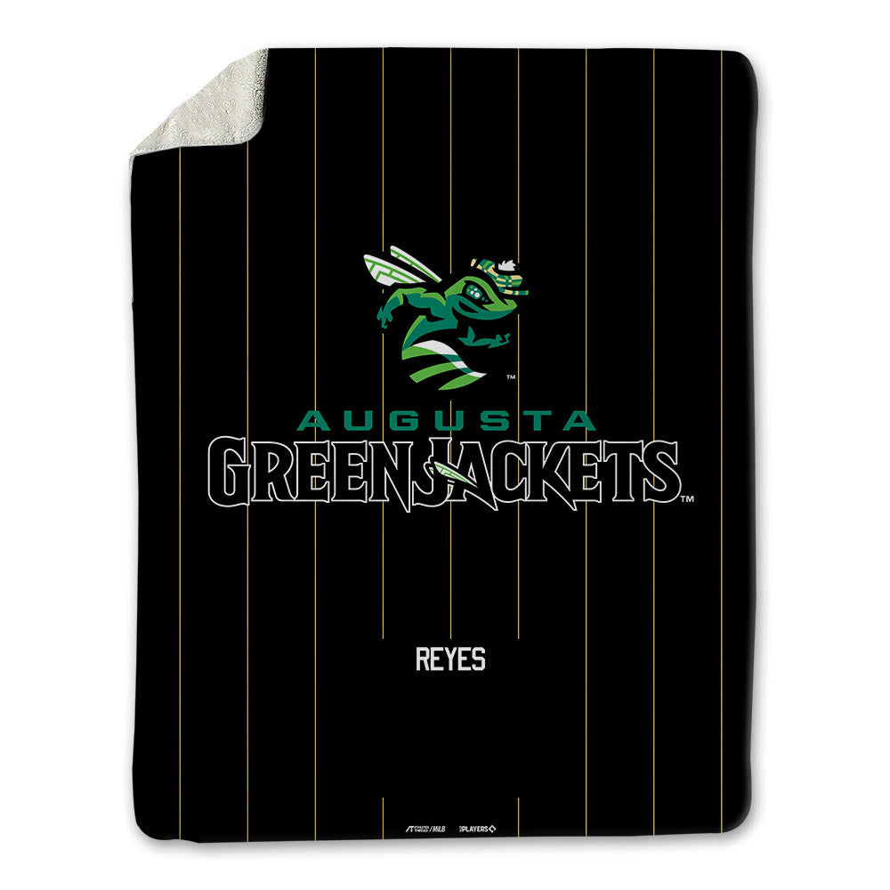 Augusta Jackets - MILB Baseball : Jeremy Reyes - Blanket-0
