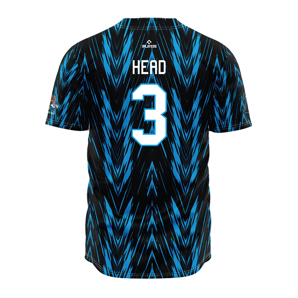 Beloit Sky Carp - MILB Baseball : Dillon Head - Jersey-1