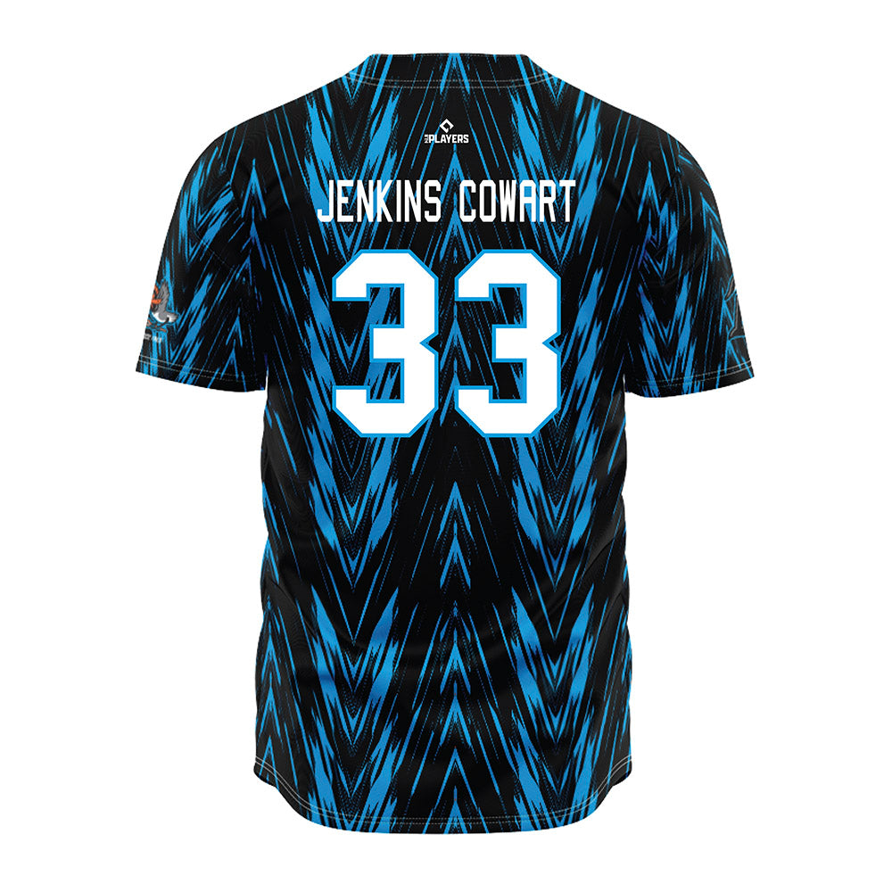 Beloit Sky Carp - MILB Baseball : Jacob Jenkins-Cowart - Jersey-1