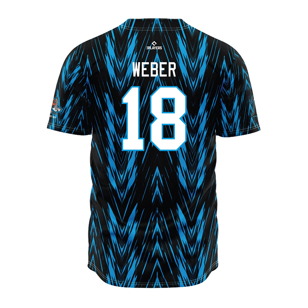 Beloit Sky Carp - MILB Baseball : Wilson Weber - Jersey-1