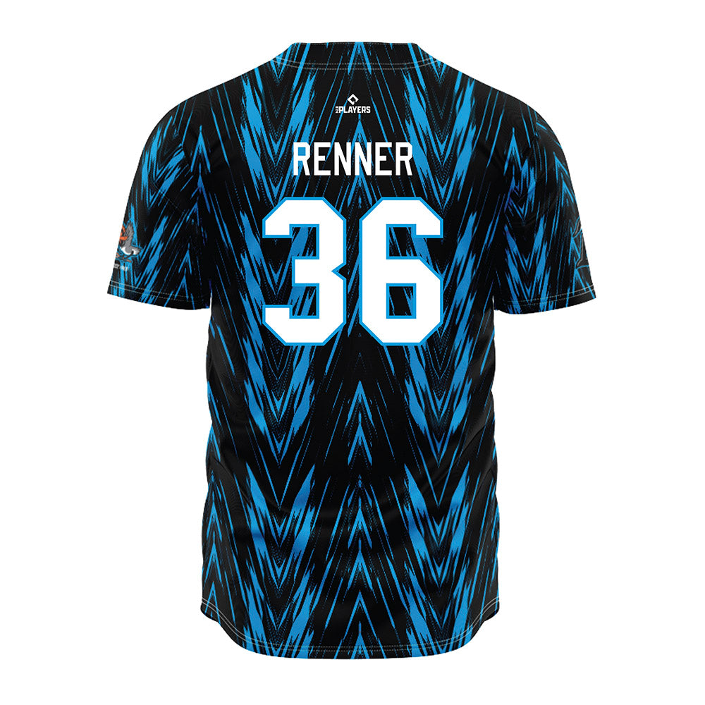Beloit Sky Carp - MILB Baseball : Chase Renner - Jersey-1