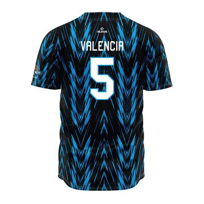 Beloit Sky Carp - MILB Baseball : Esmil Valencia - Jersey-1