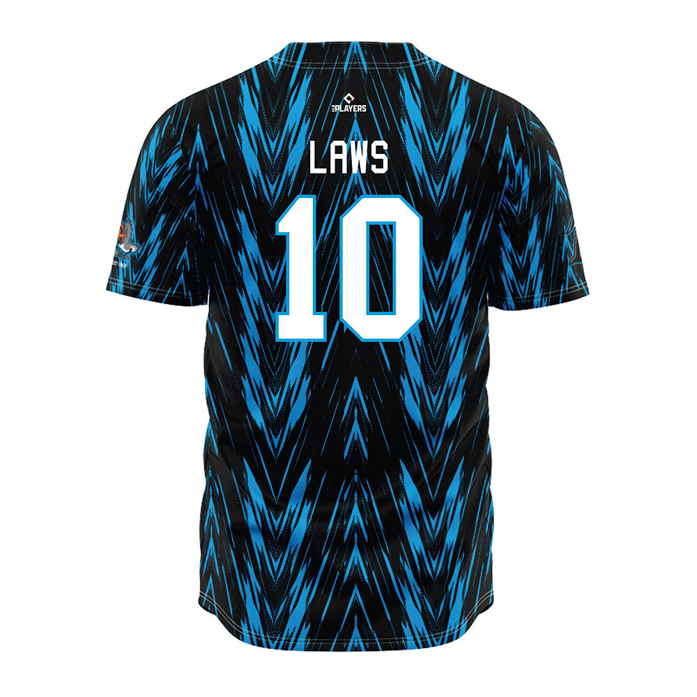 Beloit Sky Carp - MILB Baseball : Carson Laws - Jersey-1