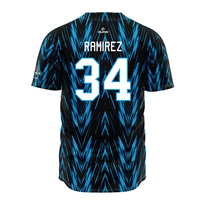 Beloit Sky Carp - MILB Baseball : Abrahan Ramirez - Jersey-1
