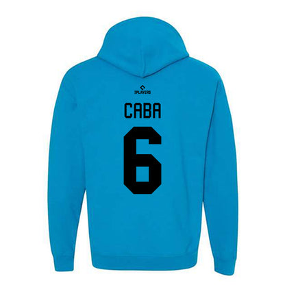 Beloit Sky Carp - MILB Baseball : Starlyn Caba - Hooded Sweatshirt-1